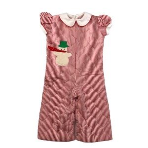 Vintage Funtasia brand quilted jumper, marked M, approx 18 mo 16” sts